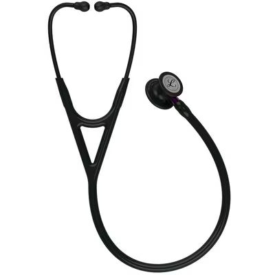 Cardiology IV Black Edition Violet Stem Stethoscope-  Littmann 6203