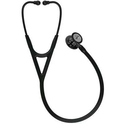 Cardiology IV Black w/polish smoke Champ. Stem Stethoscope-  Littmann 6204