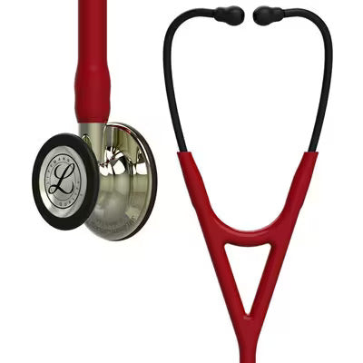 Cardiology IV Burgundy w/Champagne finish Stethoscope - Littmann 6176