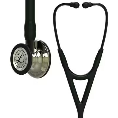 Cardiology IV Black w/Champagne finish Stethoscope-  Littmann 6179