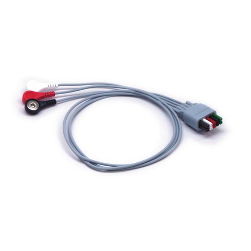 Mindray 3-Lead Mobility ECG Snap Lead Wires - 36"