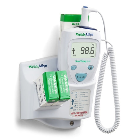 Welch Allyn SureTemp Plus 690 Wall-Mount Electronic Thermometer 01690-300