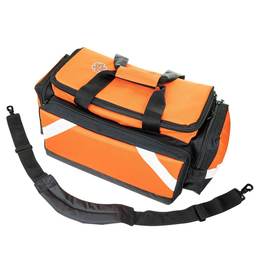 LINE2design First Aid Deluxe EMS Elite Medical Trauma Bag EMT Paramedic with Shoulder Straps & Reflective Trim - LINE2design 52850-O