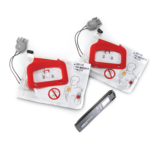 Physio-Control LIFEPAK CR Plus/EXPRESS CHARGE-PAK w/2 sets electrode pads - 11403-000001