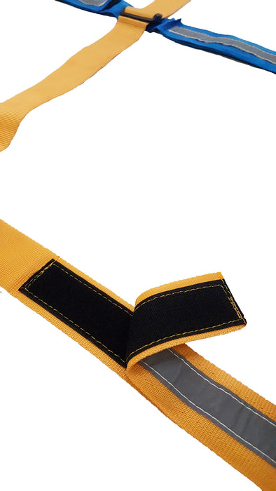 LINE2design EMS 11 Point Reflective Spineboard Immobilization Securing Straps System with Adjustable Clips - Discontinued
