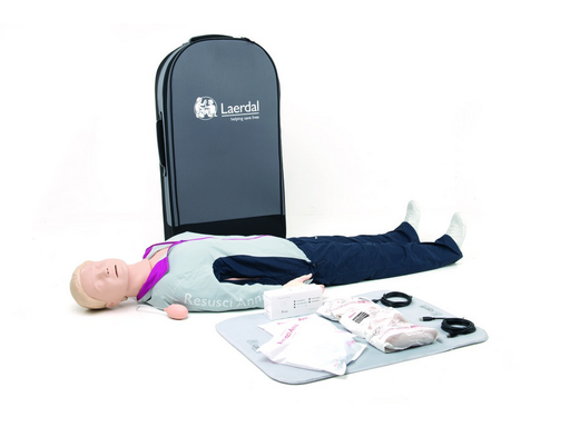 Resusci Anne QCPR Full Body in Trolley Case - Laerdal 171-01260