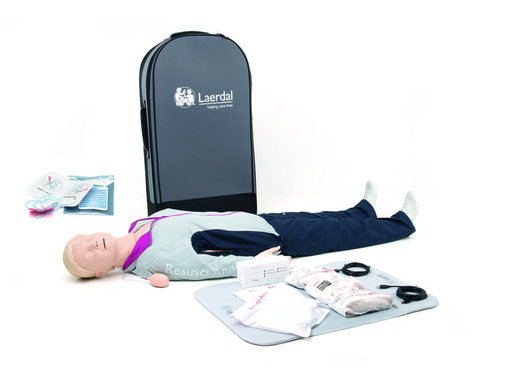 Resusci Anne QCPR AED Full Body in Trolley Case - Laerdal 173-01260