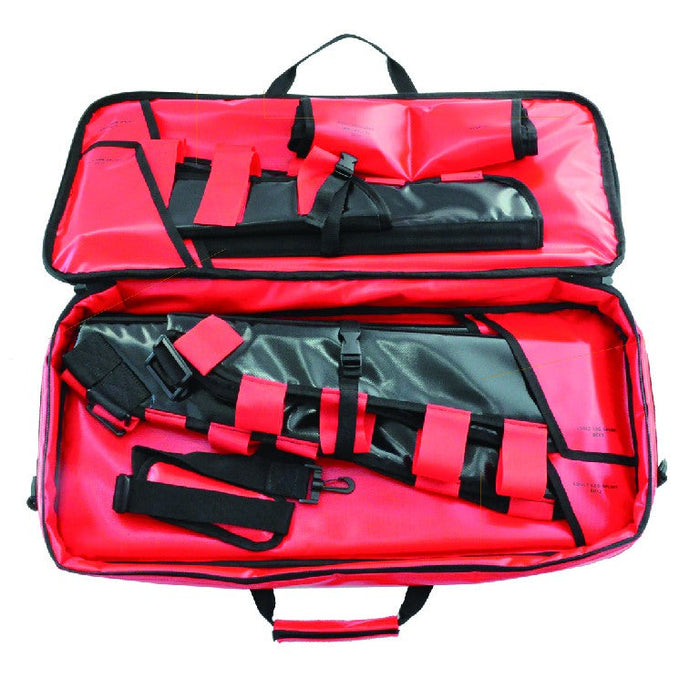 LINE2design Heavy Duty Emergency Fracture Immobilization Arm and Leg Care Splints with Carrying Case - Red - LINE2design 68230
