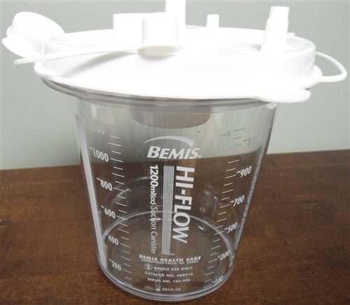 Bemis Suction Canister - 1200ml - Fits SSCOR, Matrx and Others