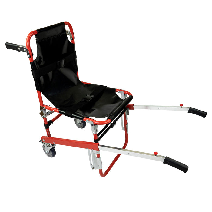 LINE2design Stair Chair - Medical Foldable Aluminum Mobile Evacuation Chair with Brake - LINE2design 70006-R