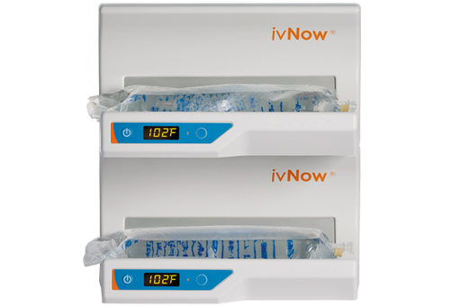 Ivnow-2 Modular Fluid Warmer, Two Bag Capacity, Cord Exits From Bottom - Pedigo P-2302-A