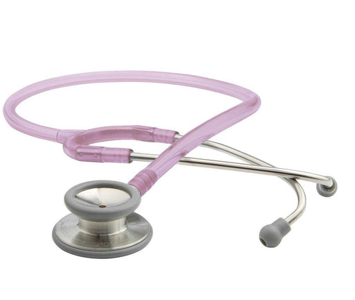 ADSCOPE Stethoscope Adult 30", Rose Quartz - ADC 603FL