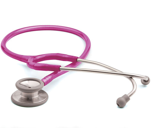 ADSCOPE Stethoscope Adult 30", Metallic Raspberry - ADC 603MRS