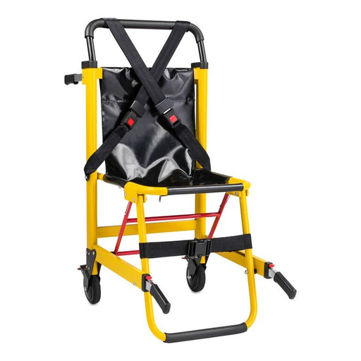 LINE2design 2-Wheel Deluxe Evacuation Folding Stair Chair - Ideal for EMS/Ambulance Transport - LINE2design 70015-Y
