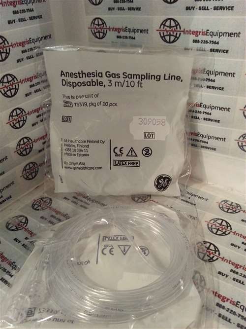 GE Anesthesia Sampling Line - 10ft - Luer Female/Female Connector - 10 lines per order