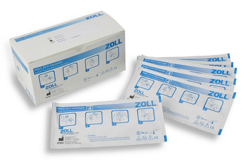 Zoll ECG Rectangular Electrodes, 4 Per Pouch/480 Per Case