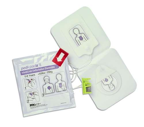 Zoll 8900-0216-01 OneStep Pediatric Resuscitation Electrodes
