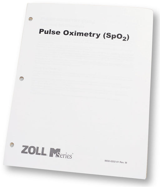 Zoll SpO2 Operator's Guide Insert