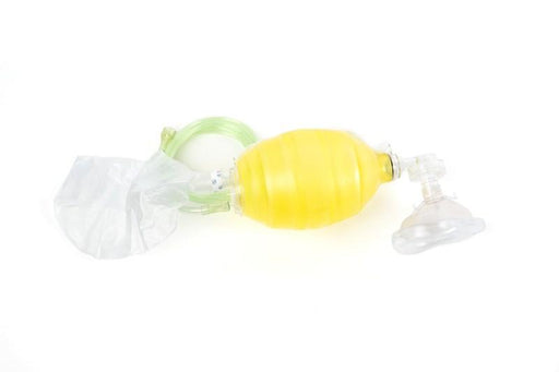 The BAG II Disposable Resuscitator Adult w/ Mask #5  12 PK - Laerdal 845211