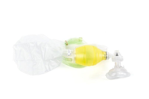 The BAG Disposable Resuscitator Child w/ Mask #2  12 PK - Laerdal 845223