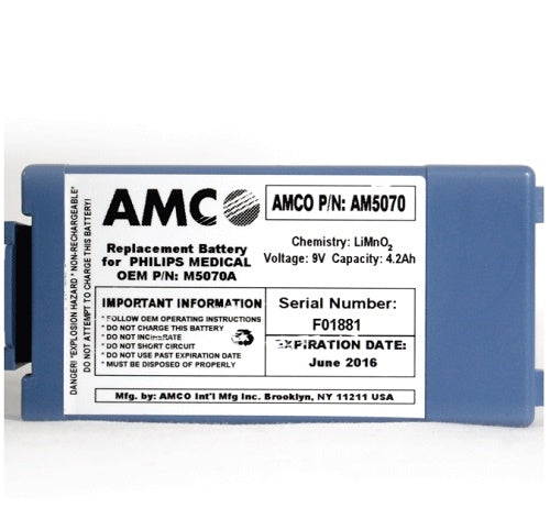 Replacement Battery for Philips HeartStart Onsite and FRX AED