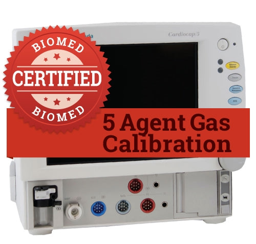 5 Agent Gas Calibration for Anesthesia Monitors, Gas Modules, and Anesthesia Modules