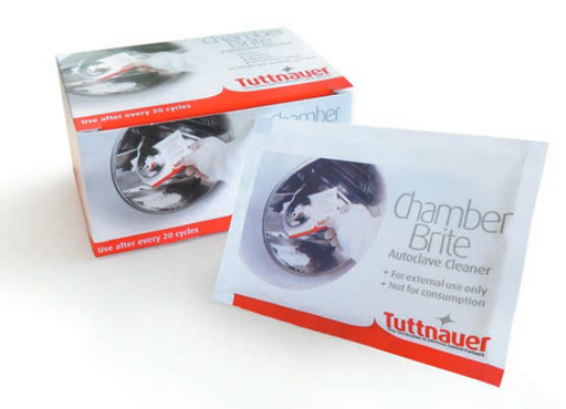 Tuttnauer Chamber Brite AutoClave Cleaner (1 Box = 10 Packets) - P# CB0010-1