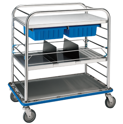 General Utility Cart, Small, 39-3/8"W X 26-1/8"D X 54-1/4"H - Pedigo CDS-147-A