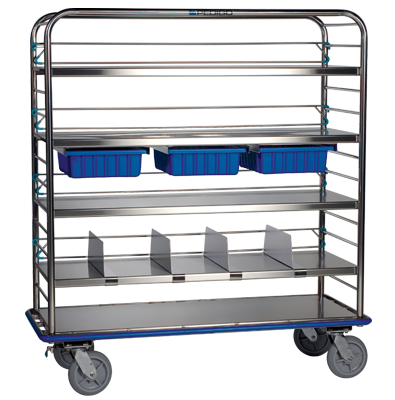 General Utility Cart, Large, 60-1/2"W X 26-1/8"D X 66-1/16"H - Pedigo CDS-149