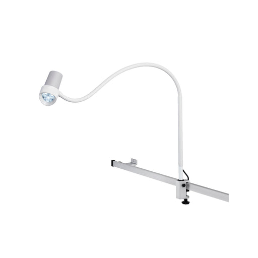 Halux LED N30-1 P SV, Gooseneck - Rail Mount - Waldmann D15990150