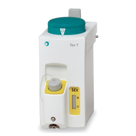 Datex Ohmeda Tec 7 Sevoflurane Anesthesia Vaporizer (Refurbished)