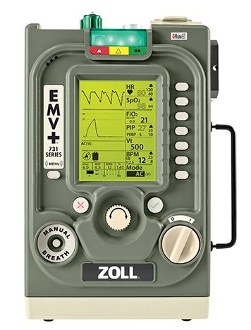 Zoll (Formally Impact) EMV+ Portable Ventilator (Refurbished)