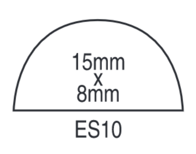 Aaron Bovie ES10 Disposable Loop Electrodes - 15mm x 8mm, (5/box)