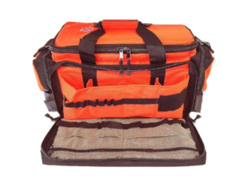 First Aid Kit - Elite Trauma Bag 25.25" x 13.75" x 11.50", Orange - Line2Design 52850-O-KIT