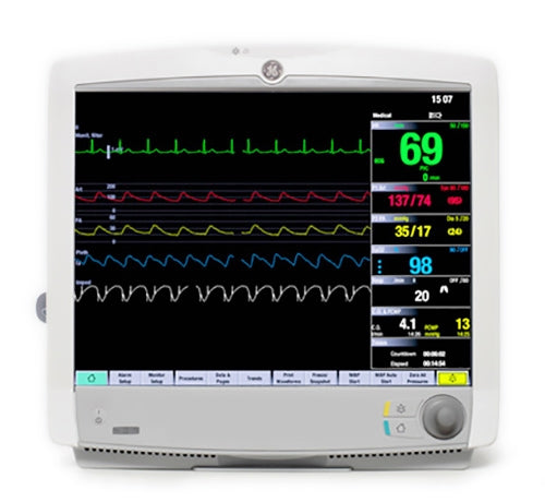 GE Carescape B650 Patient Monitor (Refurbished) w/ Co2 & Agent Analysis