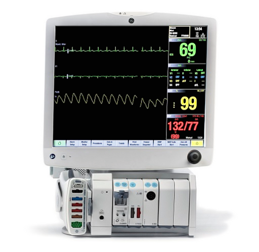 GE Carescape B850 Patient Monitor (Refurbished) - With Co2 & Agent