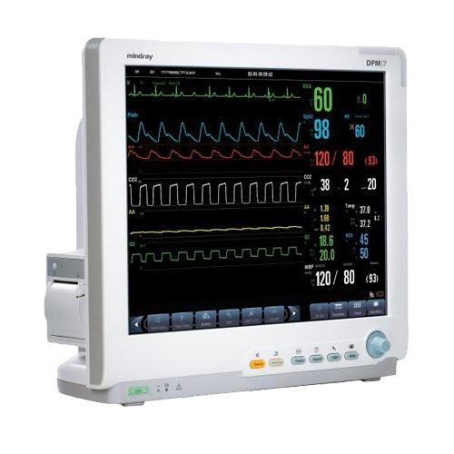 Mindray DPM7 Patient Monitor - ECG, SpO2, Nibp, IBP, Printer ( Refurbished)