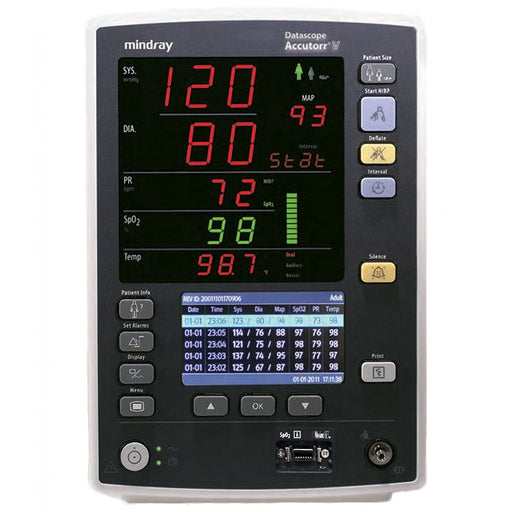 Mindray Accutorr V Vital Signs Monitor (Refurbished)