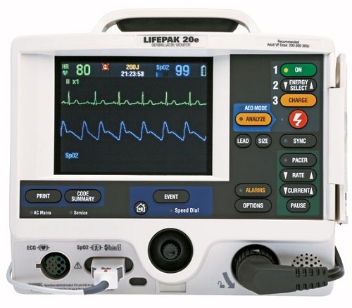 Physio Control LifePak 20e Defibrillator Monitor (Refurbished)