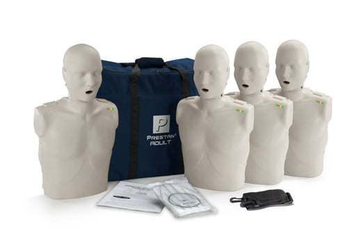 Prestan Professional Adult  CPR Training Manikins 4-Pack  - Prestan PP-AM-400M-MS / PP-AM-400M-DS