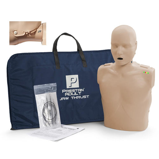 Prestan Professional Adult Jaw Thrust  CPR-AED Training Manikin - Prestan PP-JTM-100M-MS / PP-JTM-100M-DS