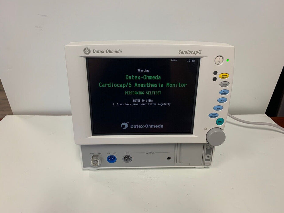 Datex Ohmeda (GE) Cardiocap 5 Patient Monitor (Refurbished)