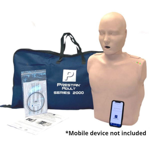 PRESTAN Professional Adult Series 2000 CPR Training Manikins - Prestan PP-AM-2000-1-MS / PP-AM-2000-1-DS