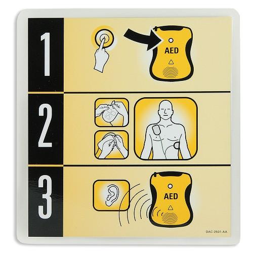 DDU-2300/2400/2450 Quick Start Card - Defibtech DAC-2501