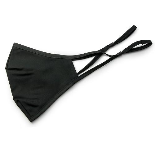 Reusable Cloth Mask - Black w/Filter Pouch - Adult - Allied 100 AMP6360