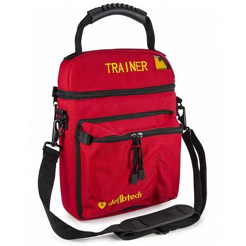 Red Trainer Soft Carrying Case - Defibtech DAC-101