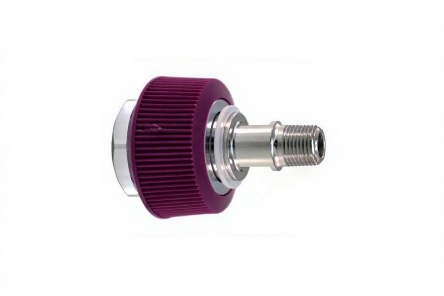 DISS HT Nut & Nipple Assembly x 1/8" NPT Male, WAGD - Bay Corp 0202HT