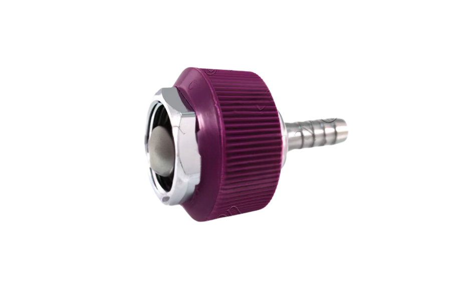 DISS HT Nut & Nipple Assembly x 1/4" HB, WAGD - Bay Corp 0217HT