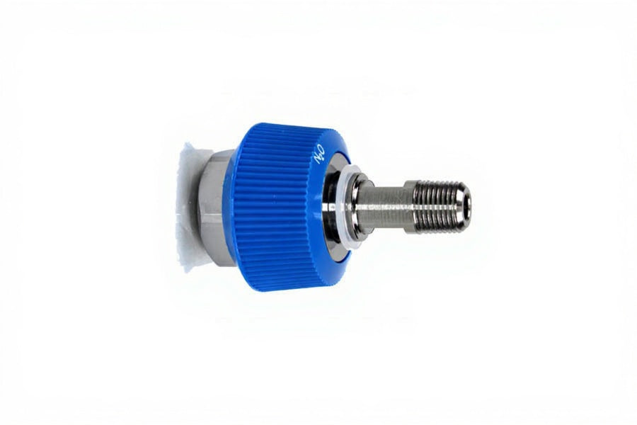 DISS HT Nut & Nipple Assembly x 1/8" NPT Male, N2O - Bay Corp 0402HT