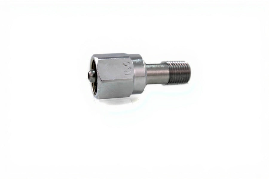 DISS Hex Nut & Nipple Assembly x 1/4" NPT Male, N2O - Bay Corp 0404